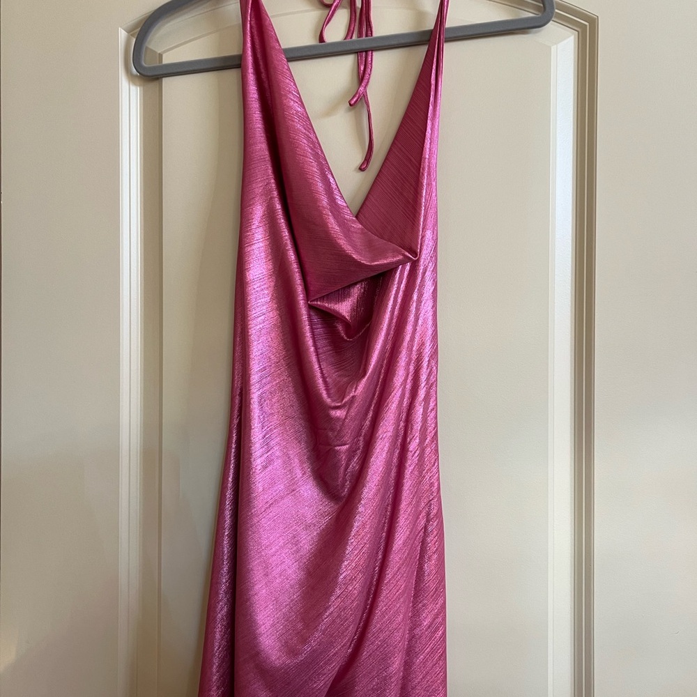 Princess Polly Pink Shine Mini Dress